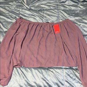 Forever 21 off the shoulder top